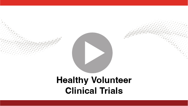 video healthy volunteer clinical trials